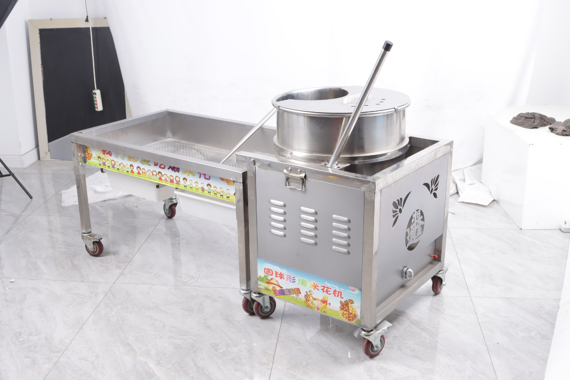 燃气爆米花机